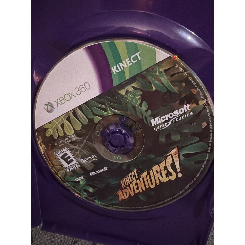 Kinect Adventures - Xbox 360 - CIB Complete Game Disc Excellent Condition - Picture 4 of 5